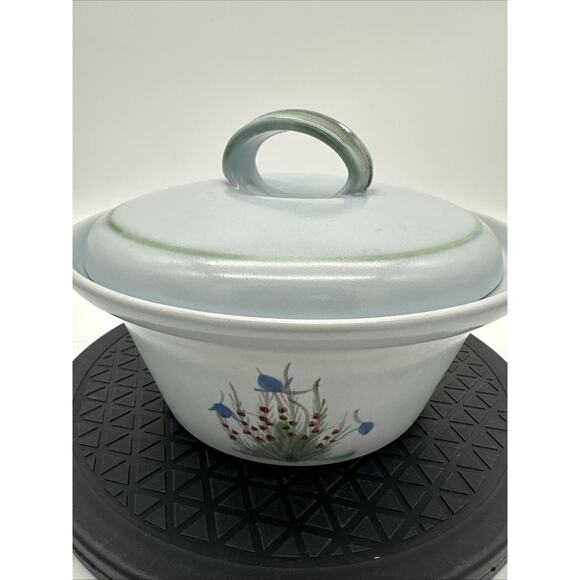 Buchan Scotland Thistleware Stoneware Casserole Dish & Lid 257/40/43 - Picture 3 of 7